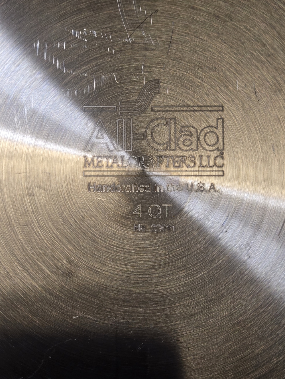 All-Clad Stainless Steel 4 Qt. Saucepan - Brushed Silver